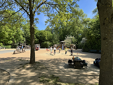 Der Spielplatz im Bürgerpark