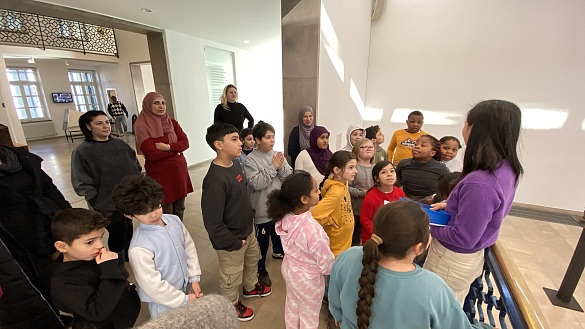 Begrüßung im Gerhard-Marcks-Haus