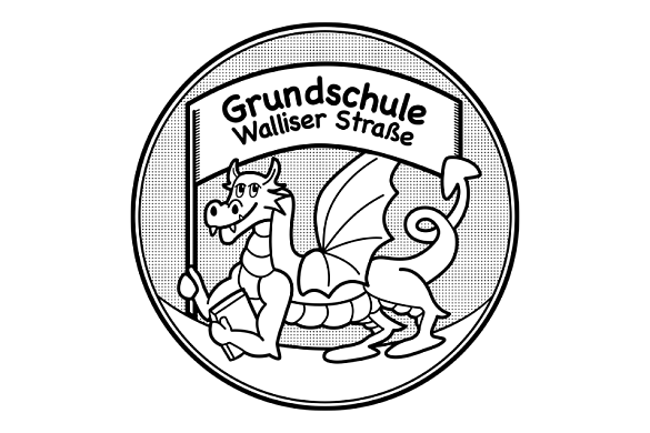 Hier ist das Logo der Grundschule Walliser Straße zu sehen.