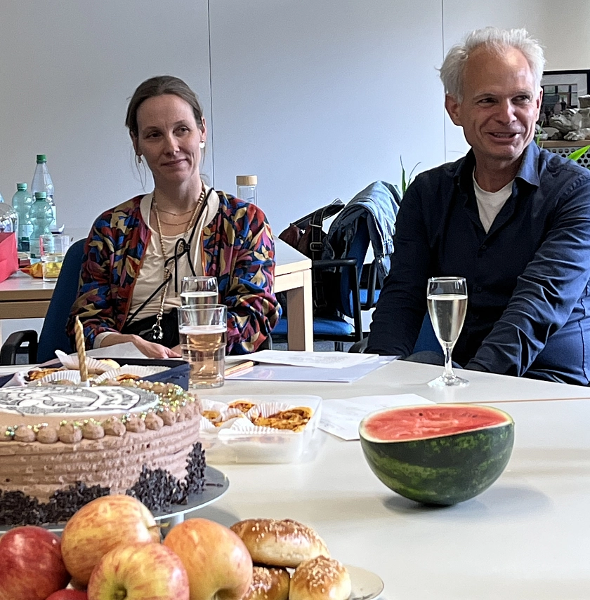 Frau Thielmann und Herr Leimbach