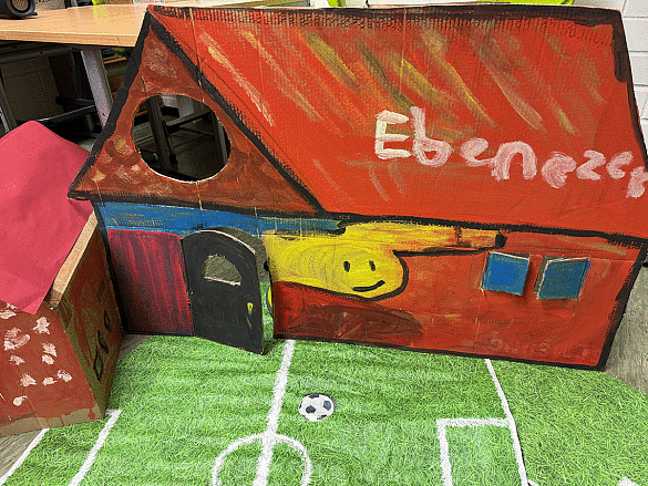 Häuser in Schuhkartons