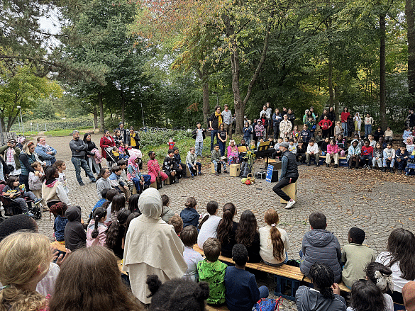 Auftritte der Projekte beim Lernfest