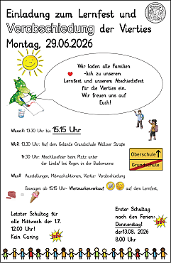 Einladung zum Lernfest