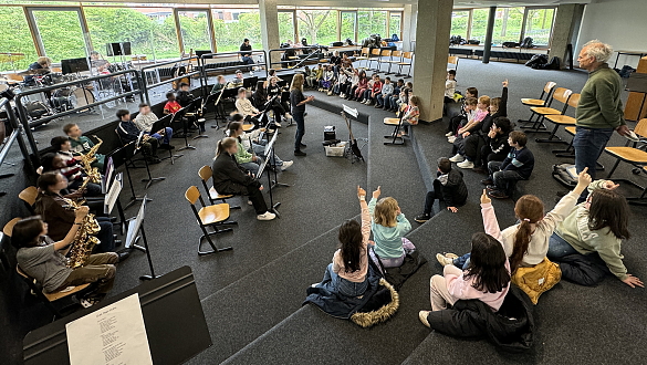 Ein Schülerorchester