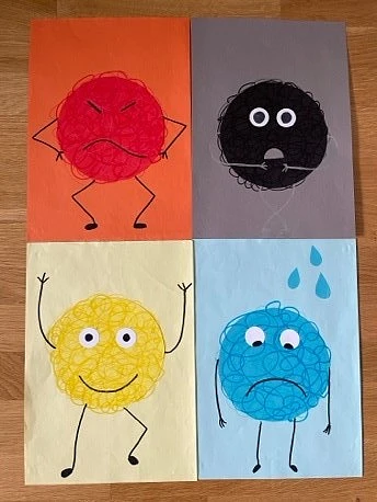 Smileys zu unterschiedlichen Gefühlen