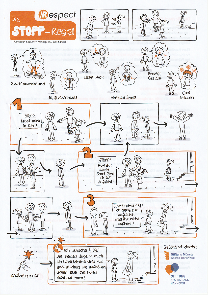 Plakat vom Respect-Programm