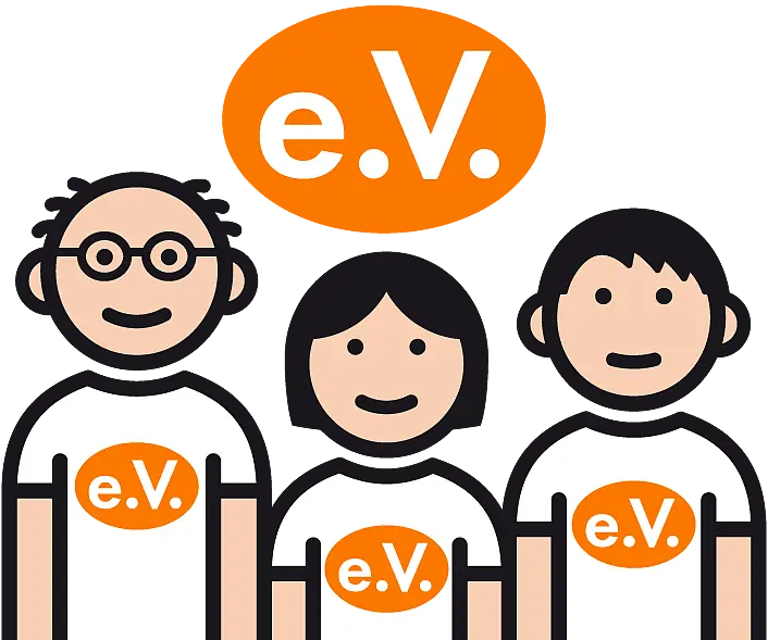 Dies ist eine symbolische Darstellung von Mitgliedern eines Vereins.