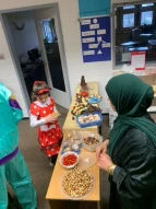 Das Buffet in den Klassen