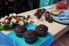 Das Buffet in den Klassen