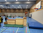 Aktivitäten in der Turnhalle
