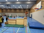 Aktivitäten in der Turnhalle