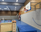 Aktivitäten in der Turnhalle