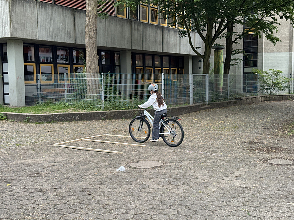 Rechtzeitiges Abbremsen