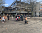 Der Parcours vom Fahrrad-Projekt