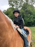 Wir dürfen reiten