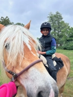 Wir dürfen reiten