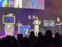 Bühnenbild der Raumfahrtshow